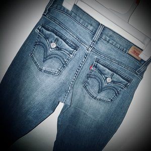 ❗️Sold ❗️LEVI STRAUSS "524 Jeans" Sz 7 M Boot Cut